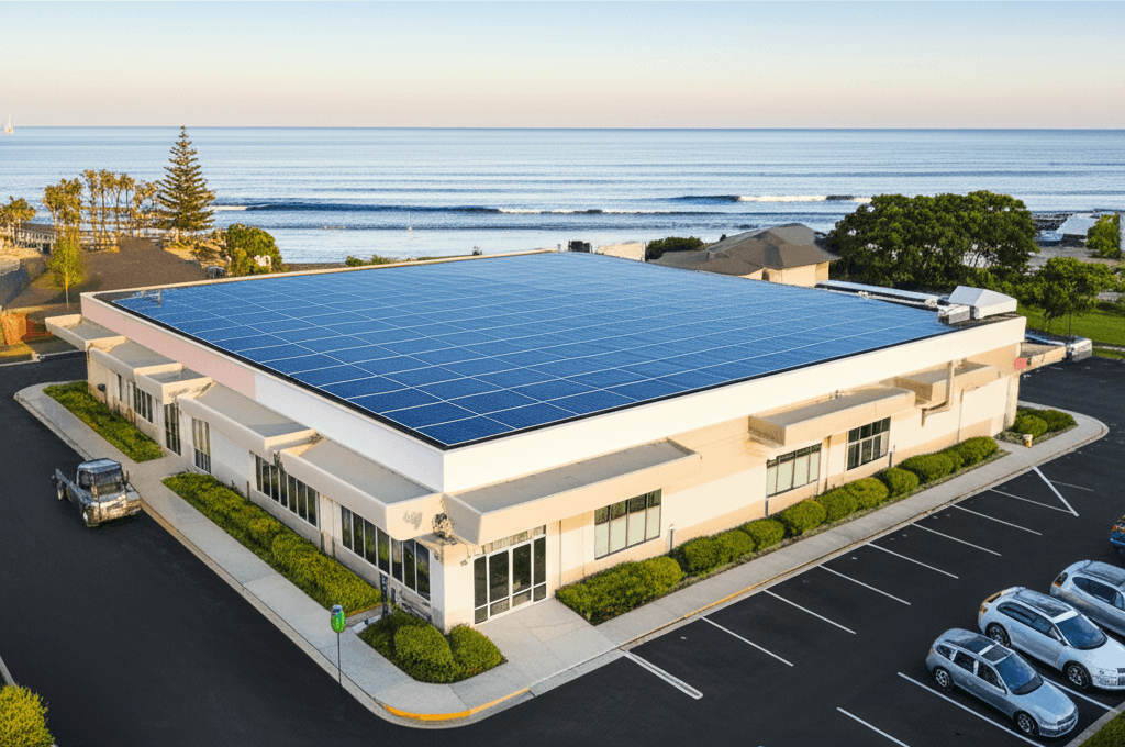 Small business grid-tied installation